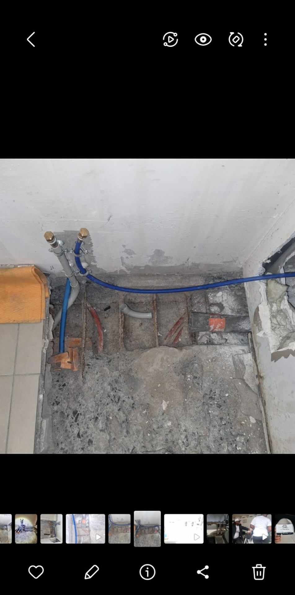 Recherche de fuite et réparation